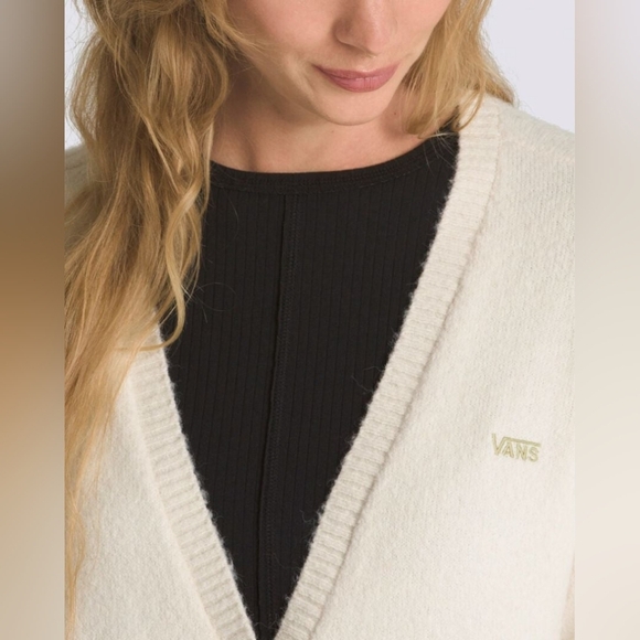 NWOT VANS [XS] LOWCHECK CARDIGAN - Picture 2 of 6